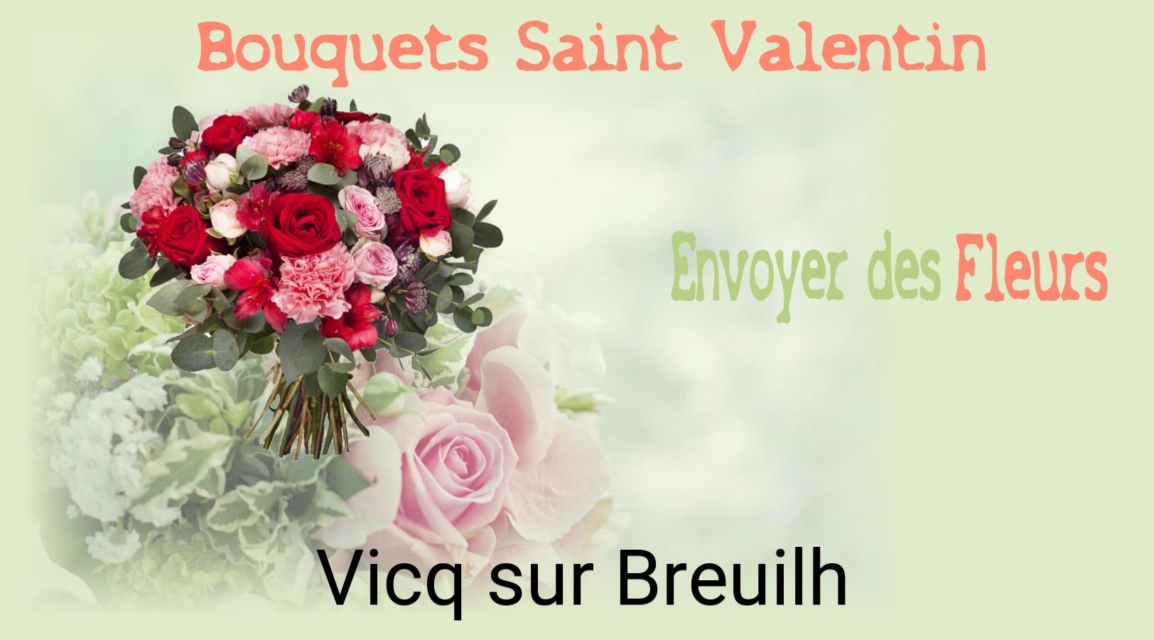 Roses de Saint-Valentin livrées à Vicq-sur-Breuilh
